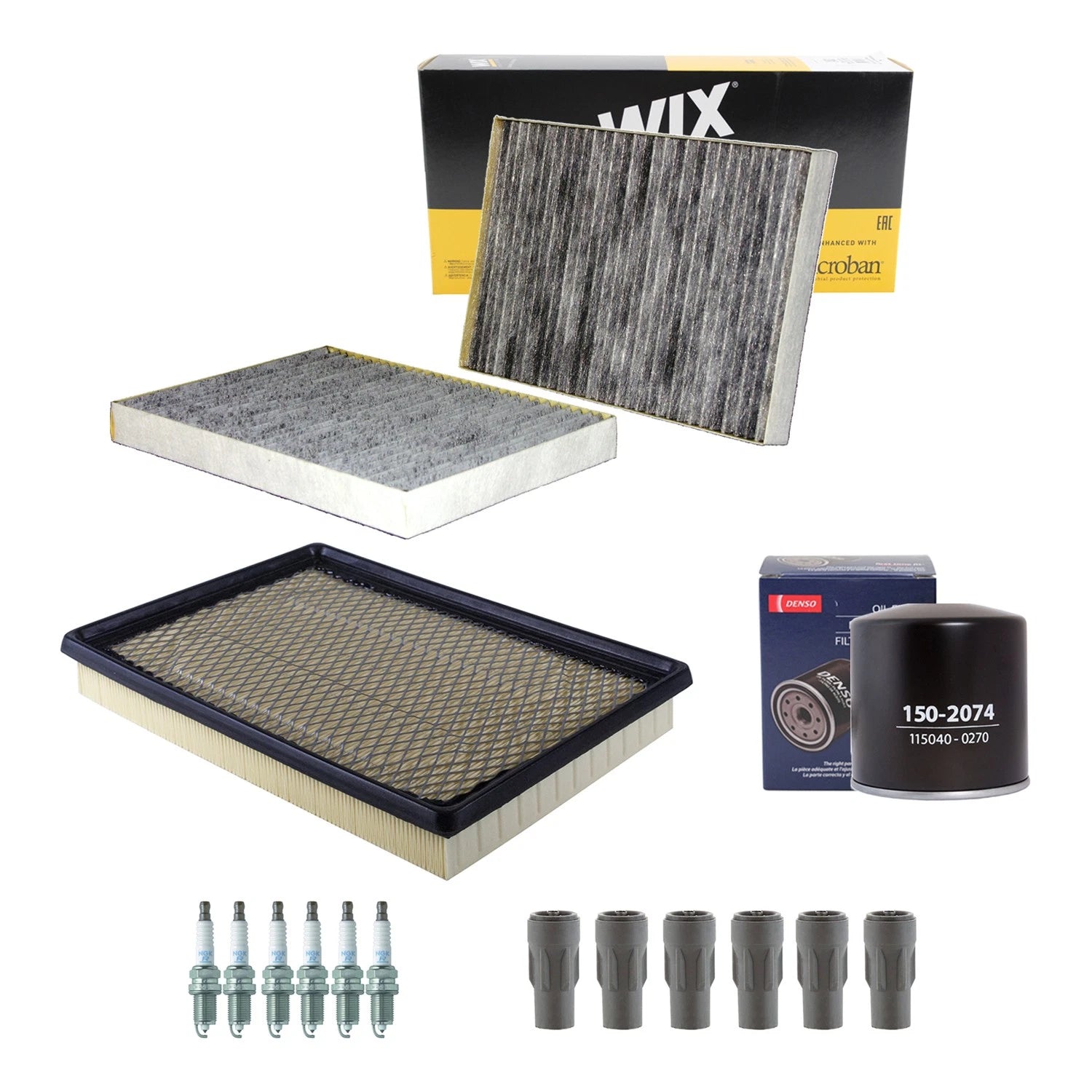 Tune Up Kit with NGK 6 Spark Plugs & Boots for Dodge Charger Magnum (2005–2008)
