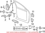 Front Driver Left Door Lock Actuator Motor for Dodge Ram 3500 (OEM)