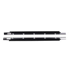 Set of 4 Window Belt Channels for Toyota Tundra Double Cab (2000–2006)