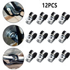 Set of 4 Brake Pipe Clips for 3/16" Lined Metal Rubber