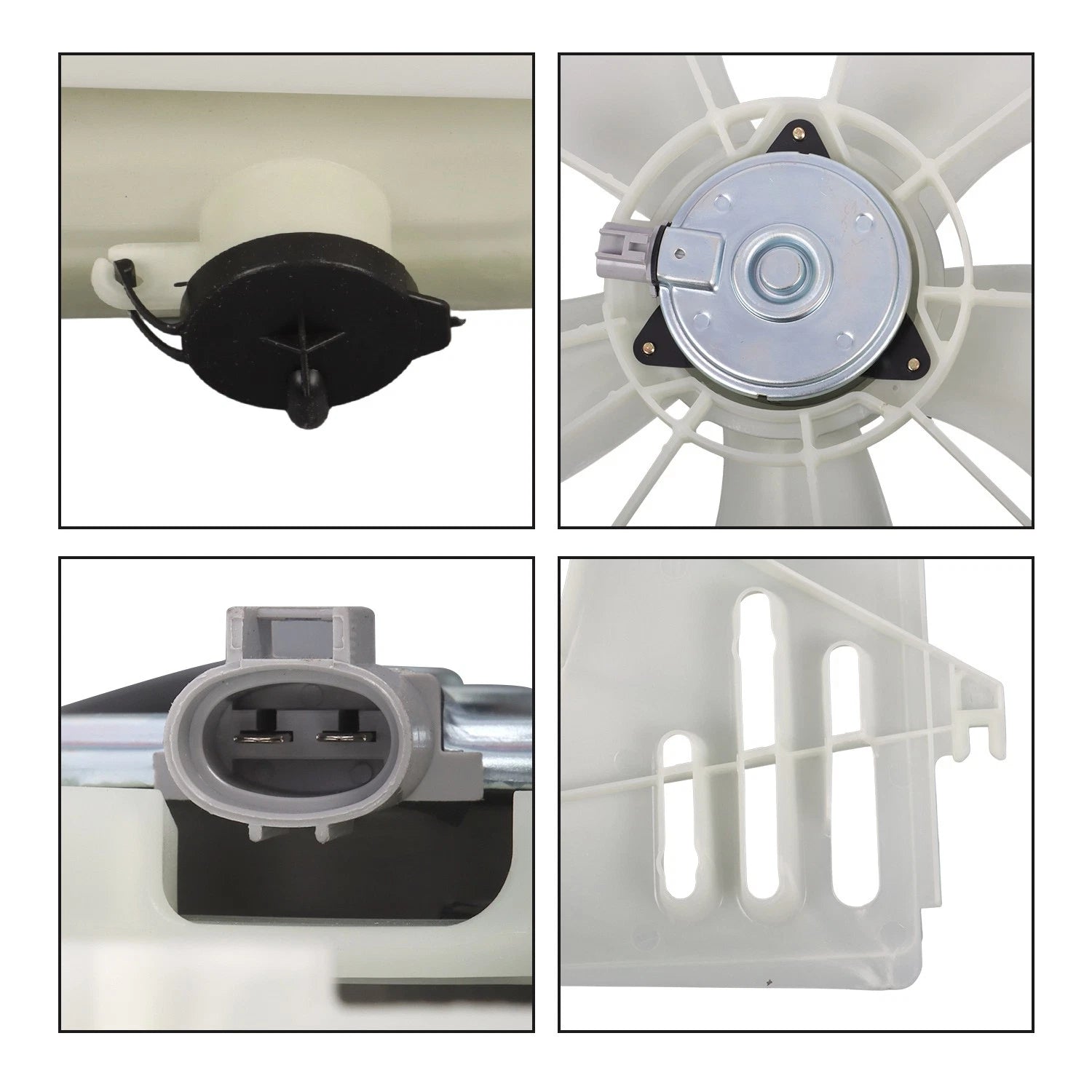 Radiator Cooling Motor Fan for Toyota Corolla Matrix Vibe (2003–2008) 163630D100