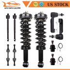 Front Struts Tie Rod Ball Joint Sway Bar Link Kit for Ford F-150 (2009–2013)