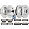 Front Rear Disc Rotors Brake Pads for Toyota Camry Avalon ES350 ES300h