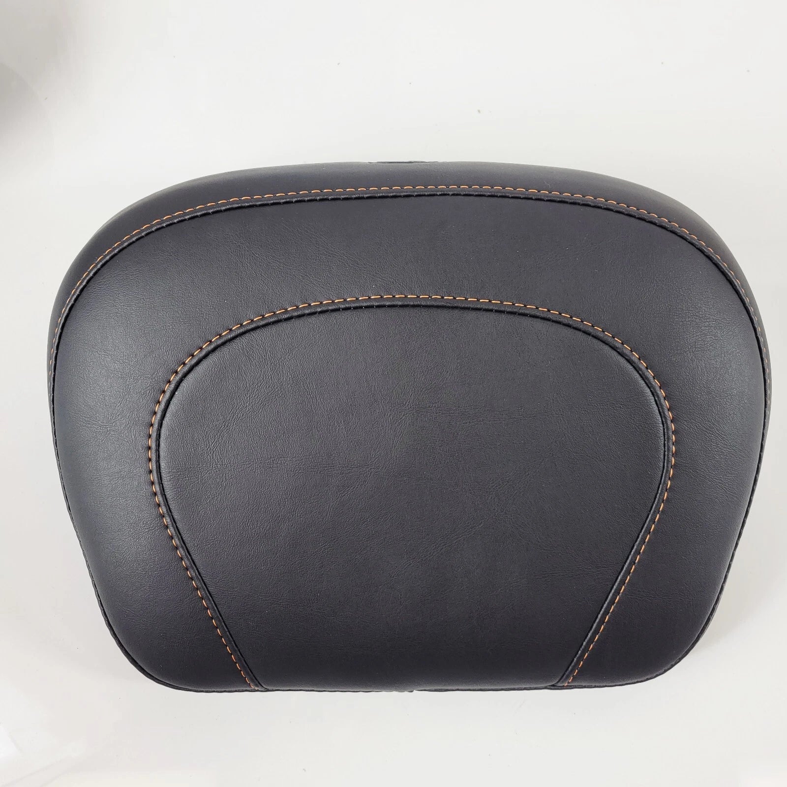 Passenger Pad for Harley Chopped Tour-Pak FLH/T (2014–2023) - Orange Stitch