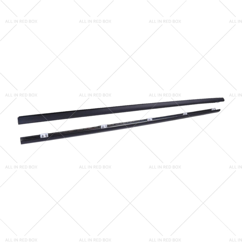 2Pcs Door Window Belt Molding for Honda Civic EG4 EG6 (1992–1995)