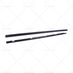 2Pcs Door Window Belt Molding for Honda Civic EG4 EG6 (1992–1995)