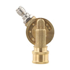 Pivoting Pressure Washer Coupler for 240 Degree Rotation (4500 PSI)