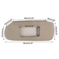 Beige Sun Visor Cover Skin for Chevrolet Camaro, Firebird (1993–2002)