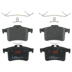 Set of 4 Disc Brake Pads for Jaguar XF (2010–2015)