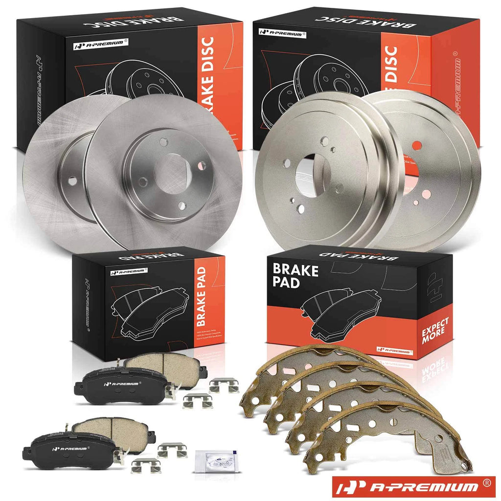 Disc Brake Rotors, Pads, Drums & Shoes for Nissan Versa