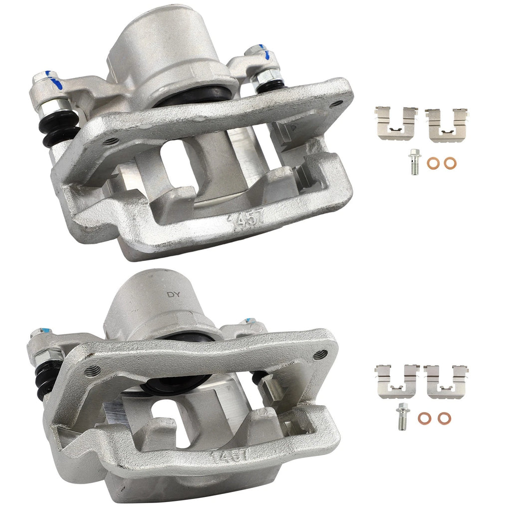 Set of 2 Rear Brake Calipers for Hyundai Santa Fe, Kia Sorento