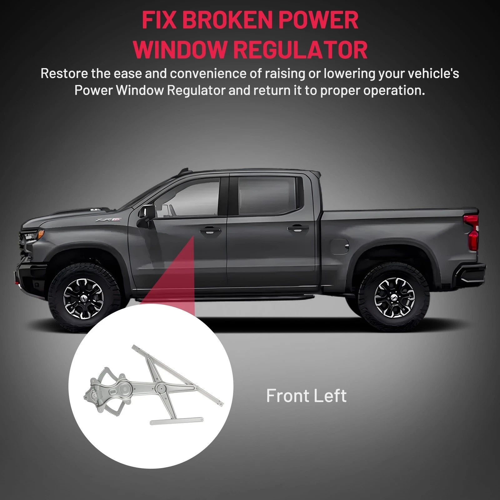 Power Window Regulator for Toyota Tacoma (2005–2021)