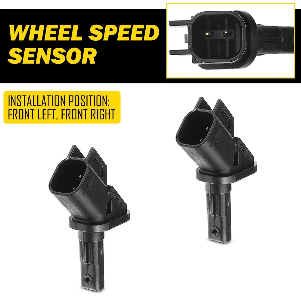 2 ABS Wheel Speed Sensors for Lincoln Volvo Jaguar (ALS1090)