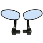 22mm 7/8" Bar End Rearview Mirrors for Harley Honda