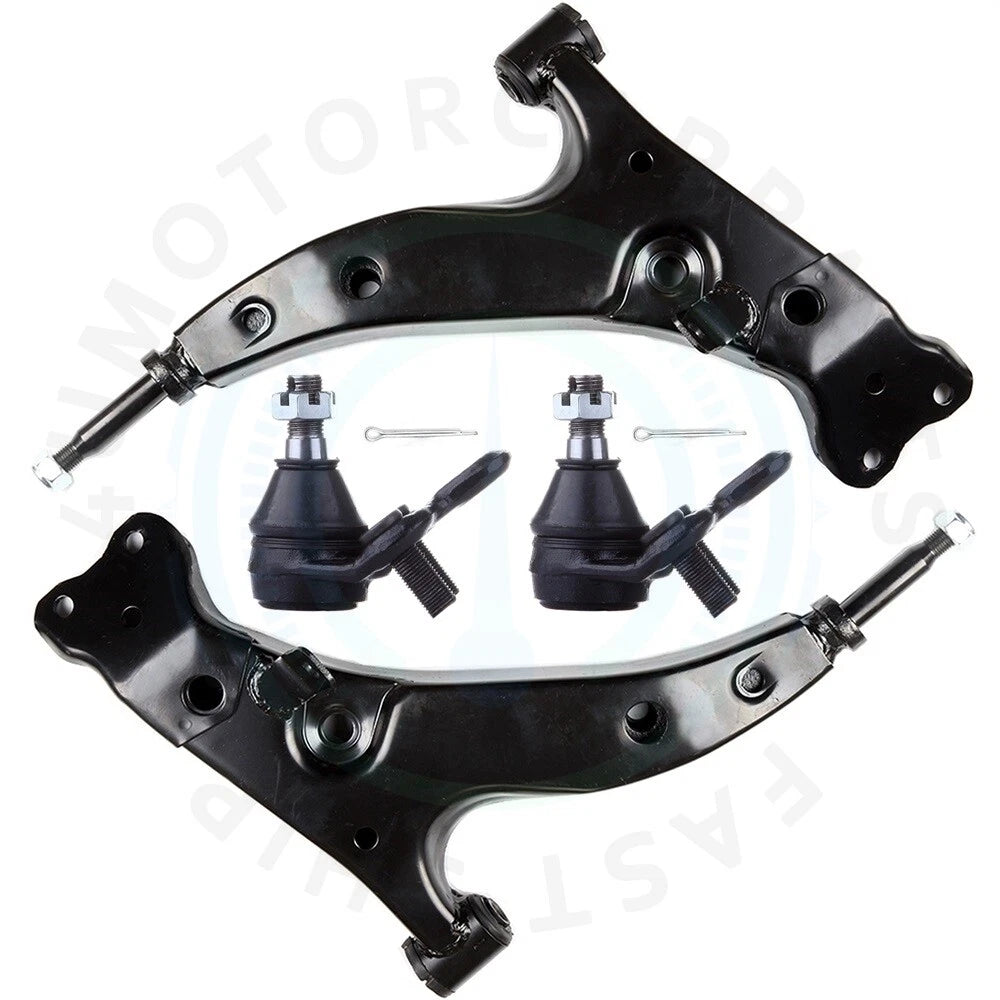 Set of 4 Front Lower Control Arm Ball Joints for Geo Prizm Toyota Corolla (1993–1995)