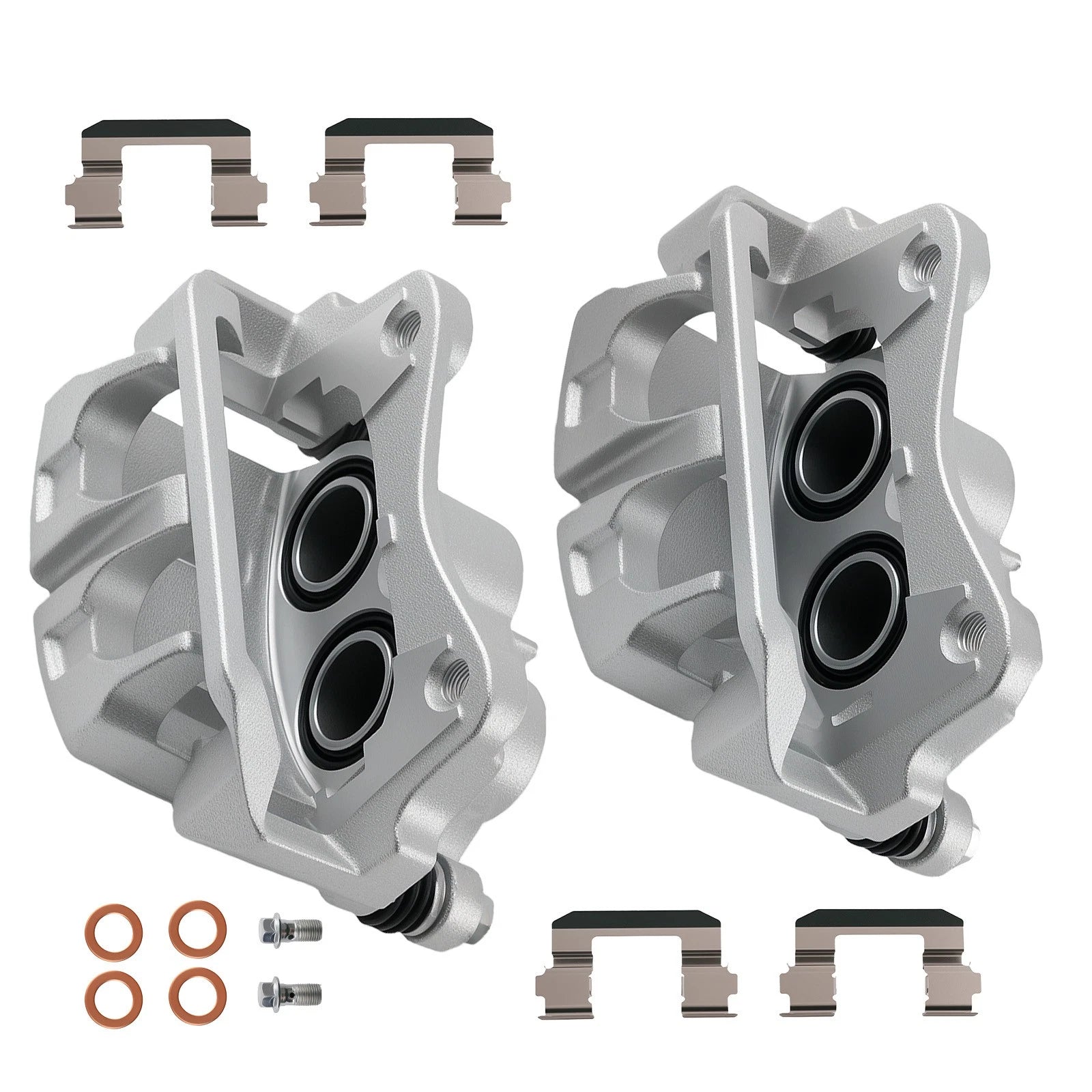 Front Left Right Brake Caliper Set for Honda Ridgeline (2006-2014)