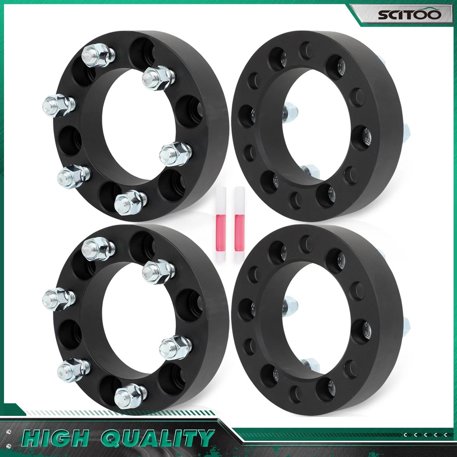 4X 1.5" Wheel Adapters 6x5.5/6x139.7 to 6x135 for Chevrolet GMC