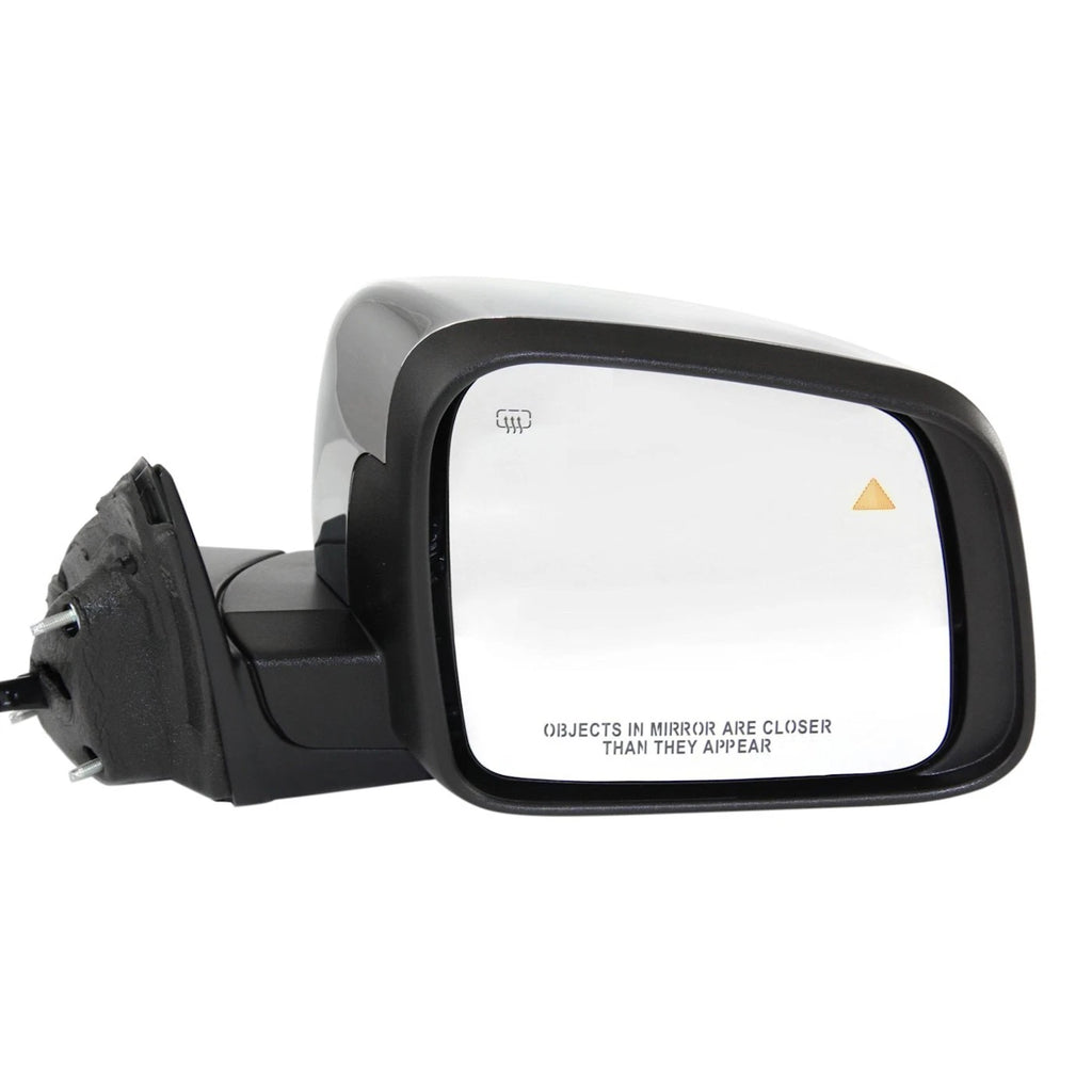 Mirror Set for Jeep Grand Cherokee (2011–2021) Heated Manual Fold Chrome