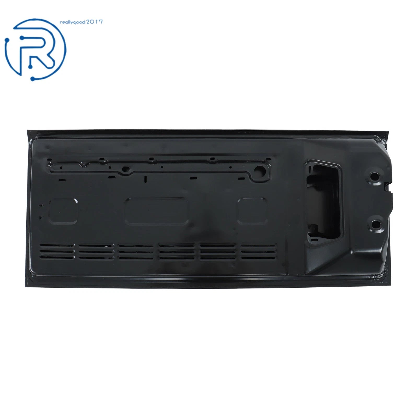 Black Steel Tailgate for Jeep Wrangler (2007-2018)