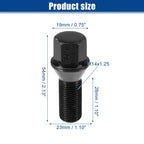 20pcs M14x1.25 Extended Wheel Lug Bolt Conical Seat 28mm for BMW Mini 