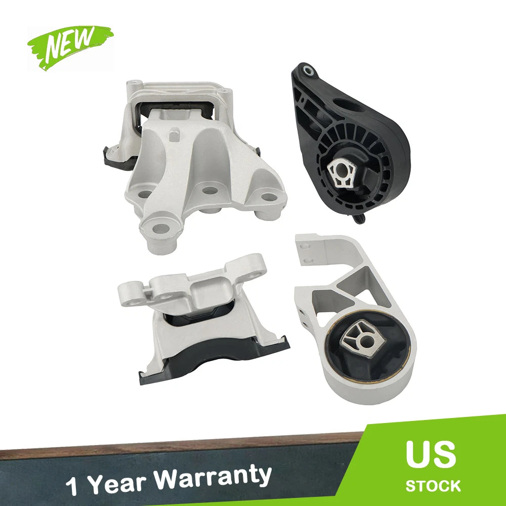 4PC Engine Motor & Trans Mount for Buick Enclave (2018–2023) 3.6L FWD