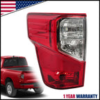 Rear Left Tail Light for Nissan Titan XD SL SV (2016–2023) w/Bulbs