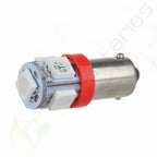 10Pcs Red T11 BA9S 5SMD LED Dome Map Reading Light Bulb