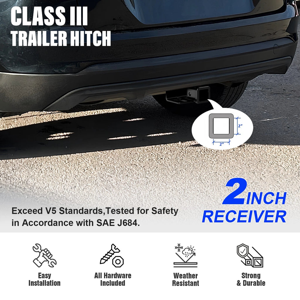 2 Inch Trailer Towing Hitch for Hyundai Tucson (Excluding Night)