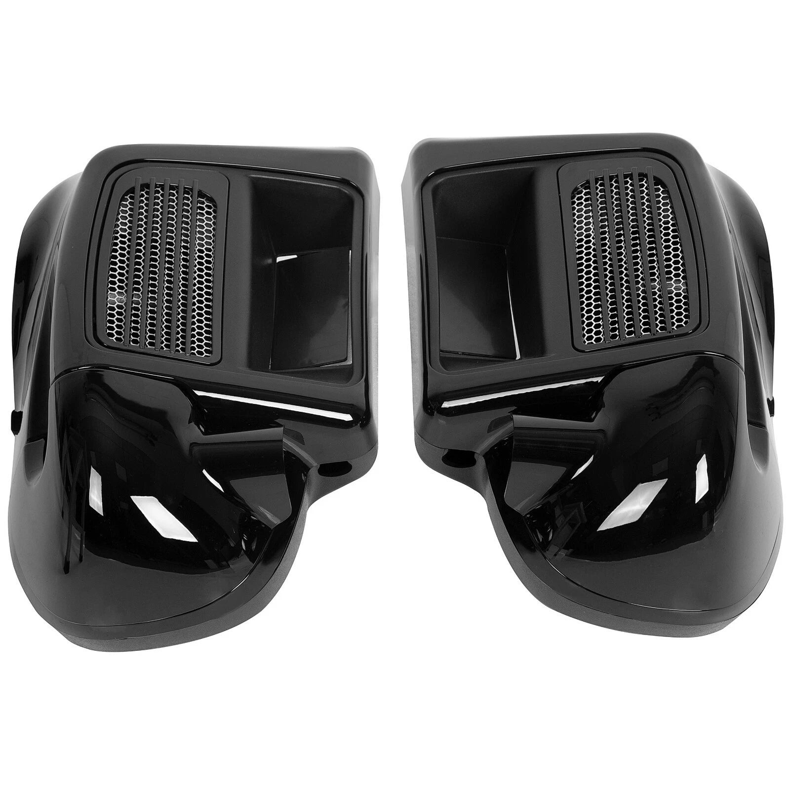 Vented Water-Cooled Lower Fairing Speaker Pods for Harley Touring (2014–2023)