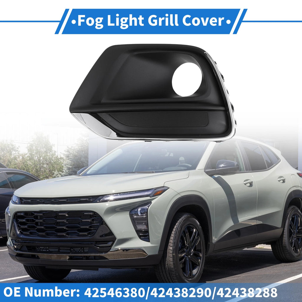 1 Pc Fog Light Grill for Chevrolet Trax (2017–2019) No. 42546380