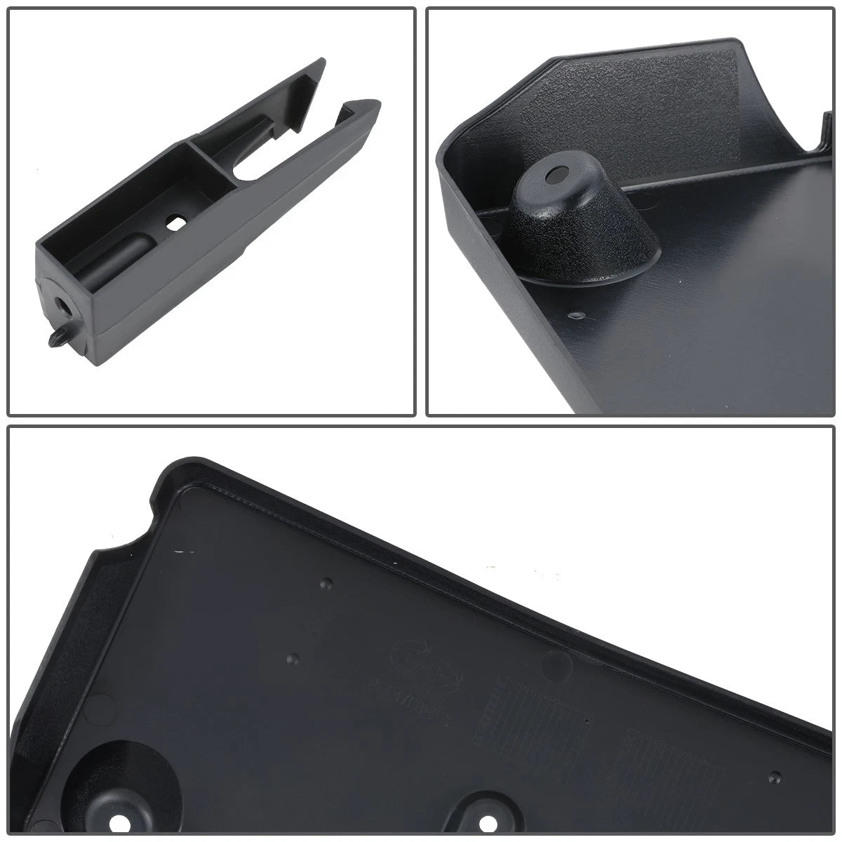 Front Bumper License Plate Mount Bracket for Mercedes-Benz E43 E53 E63 AMG (2017–2020)