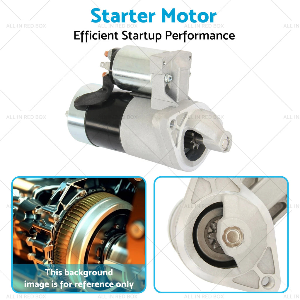 Starter Motor for Suzuki Grand Vitara, Holden Apollo 2.0 2.5 2.7 (1991–2008)