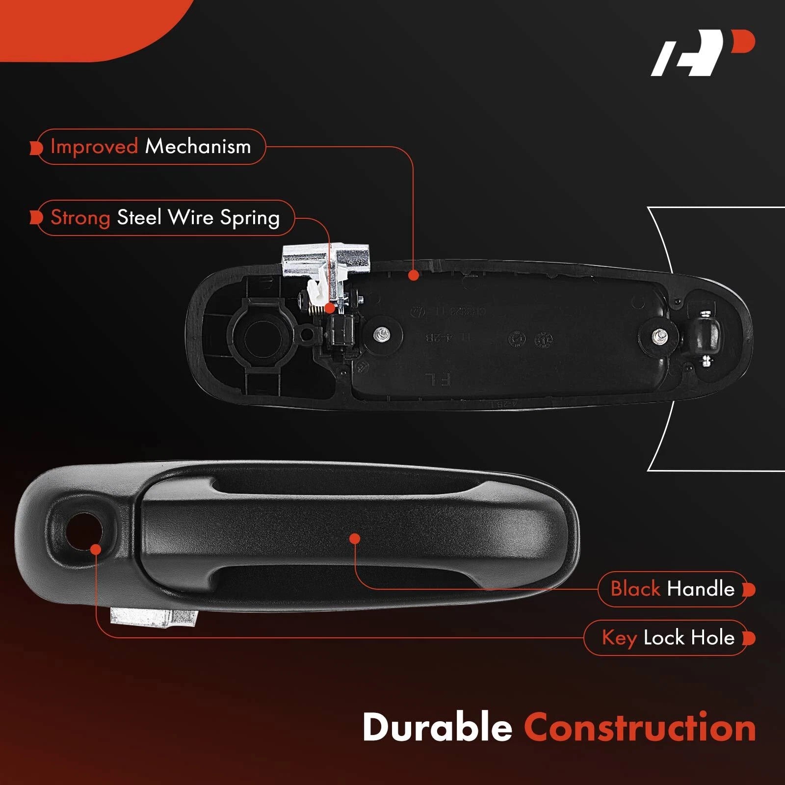Exterior Door Handle for Dodge Durango, Dakota (2004-2010)