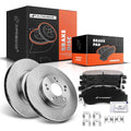 Front Disc Brake Rotors & Ceramic Pads for Honda Accord (1998–2002)