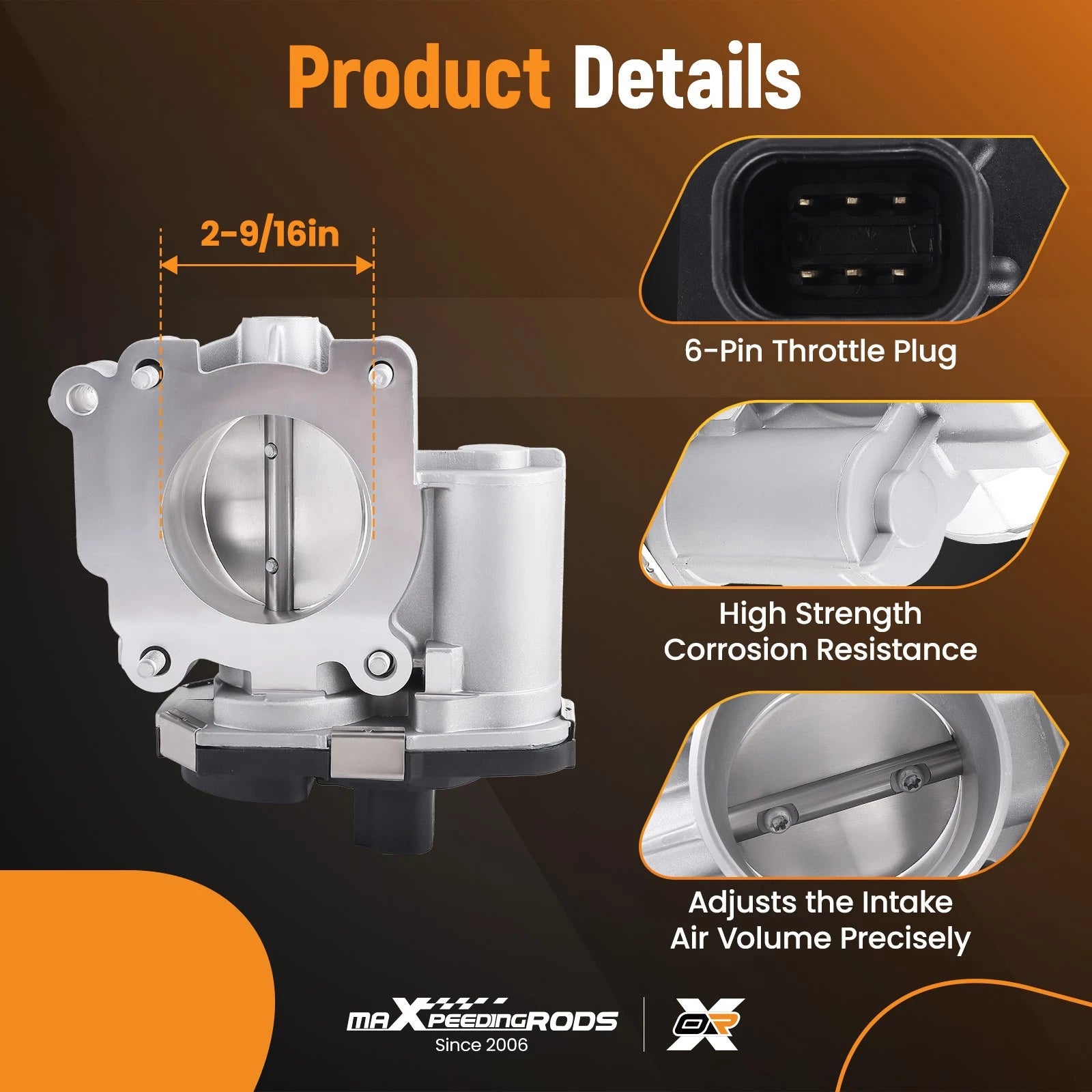 Electronic Throttle Body for Chevrolet HHR/Cobalt, Pontiac G5 (2007–2011)