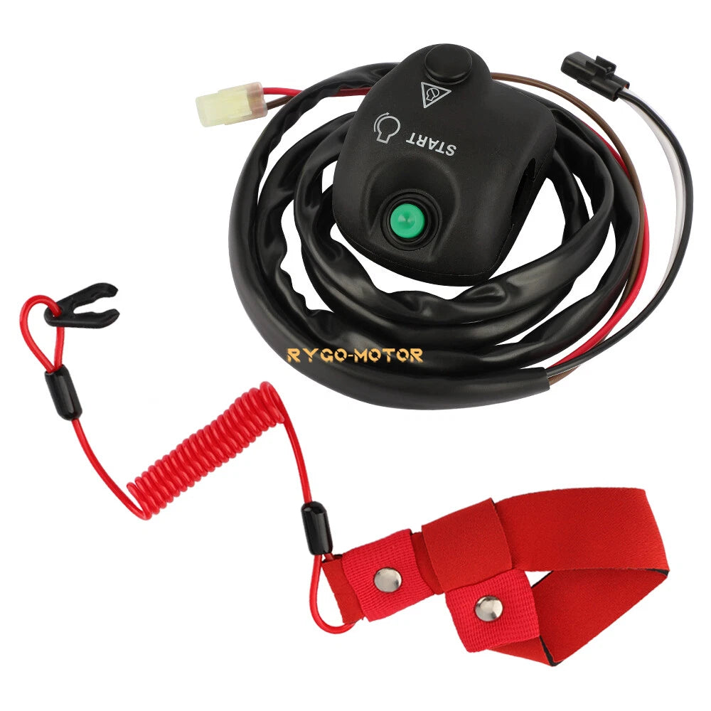 Handlebar Start Stop Kill Switch for Yamaha FX1000 FX1100 FX1800 (1998–2023)