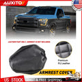 Synthetic Leather Center Console Armrest Cover for Ford F150 (2015–2020)
