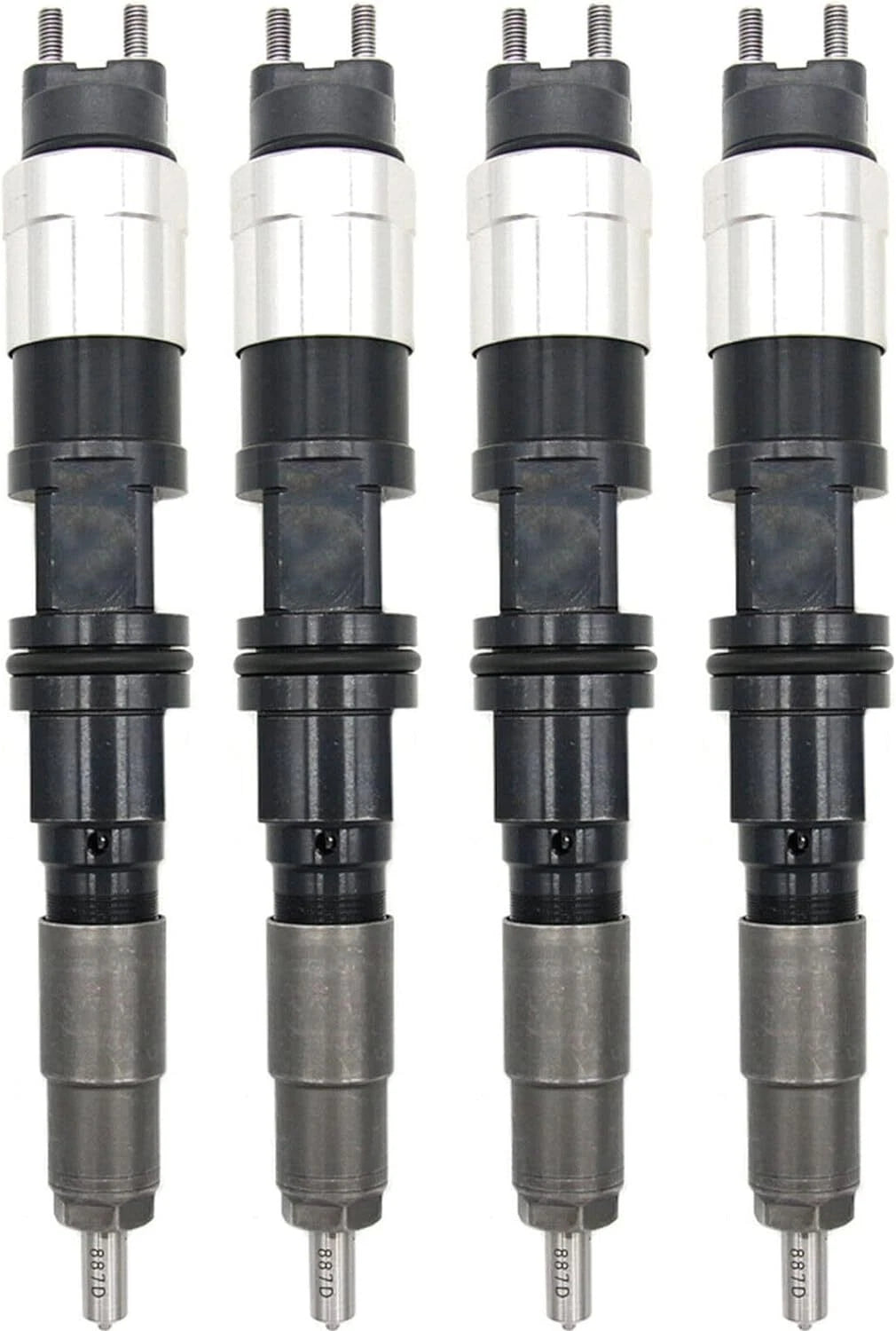 4X Fuel Injector RE524371 RE524364 for John Deere 6081T (1990–2023)