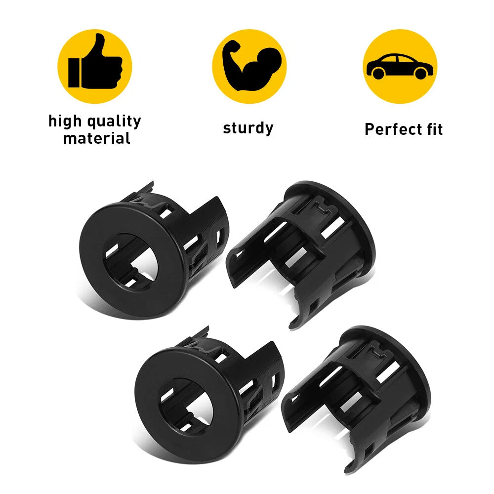 Set of 4 Parking Assist Sensor Bezels for Ram 1500 (2014–2018)