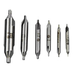 6X HSS Center Drill Countersink Bit Set 1mm-5mm for Lathe Mill