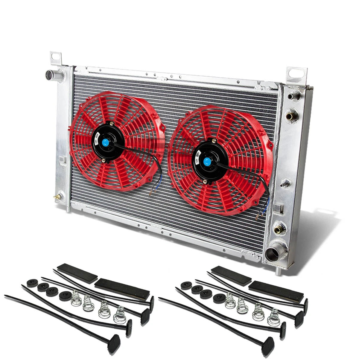 2X Aluminum Radiator for Chevy Silverado 1500/2500 (4.8/5.3)