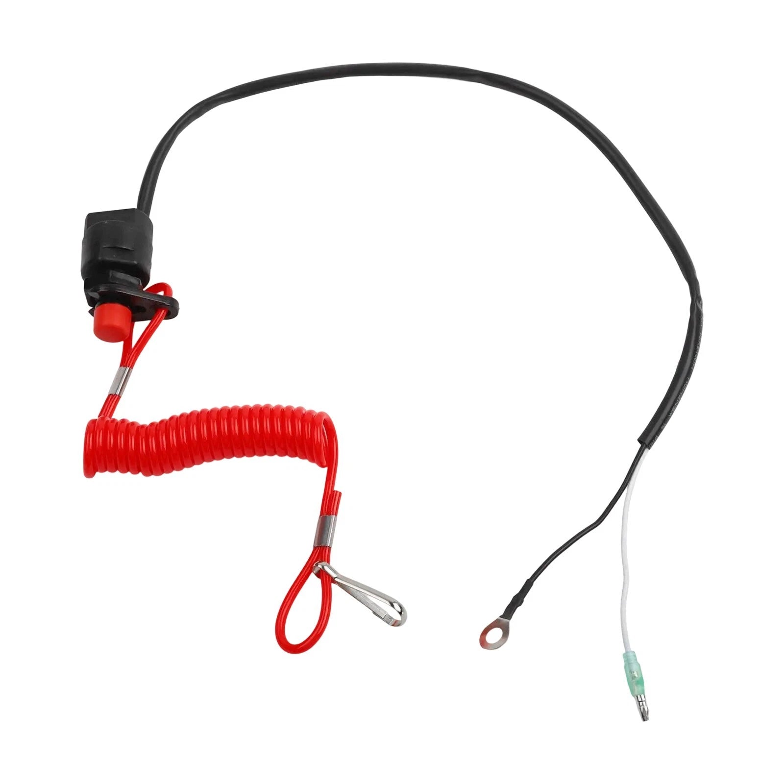 Stop Switch Safety Tether for Boat Outboard Motor