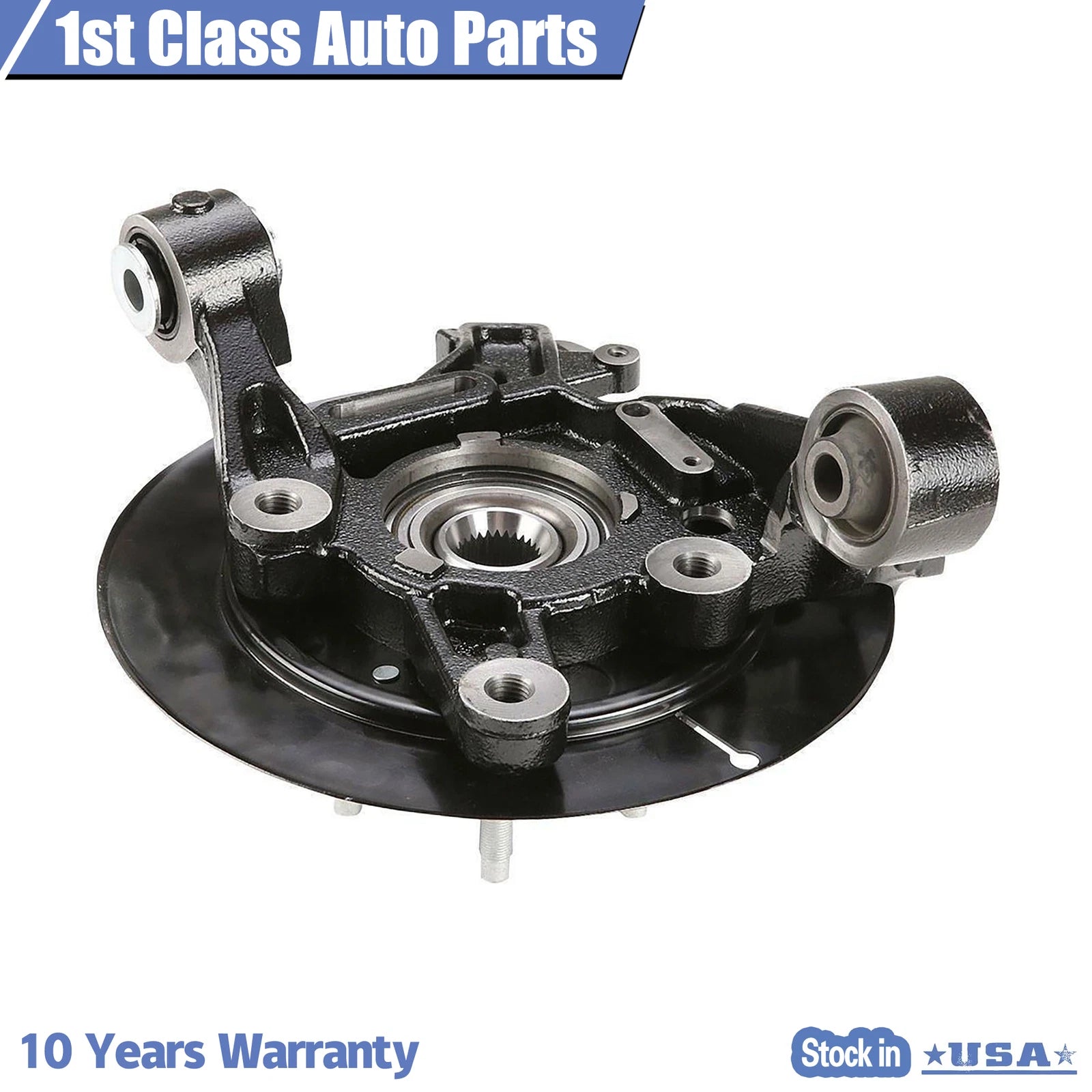 Left Wheel Hub Bearing Steering Knuckle for Ford Explorer (2006–2010)