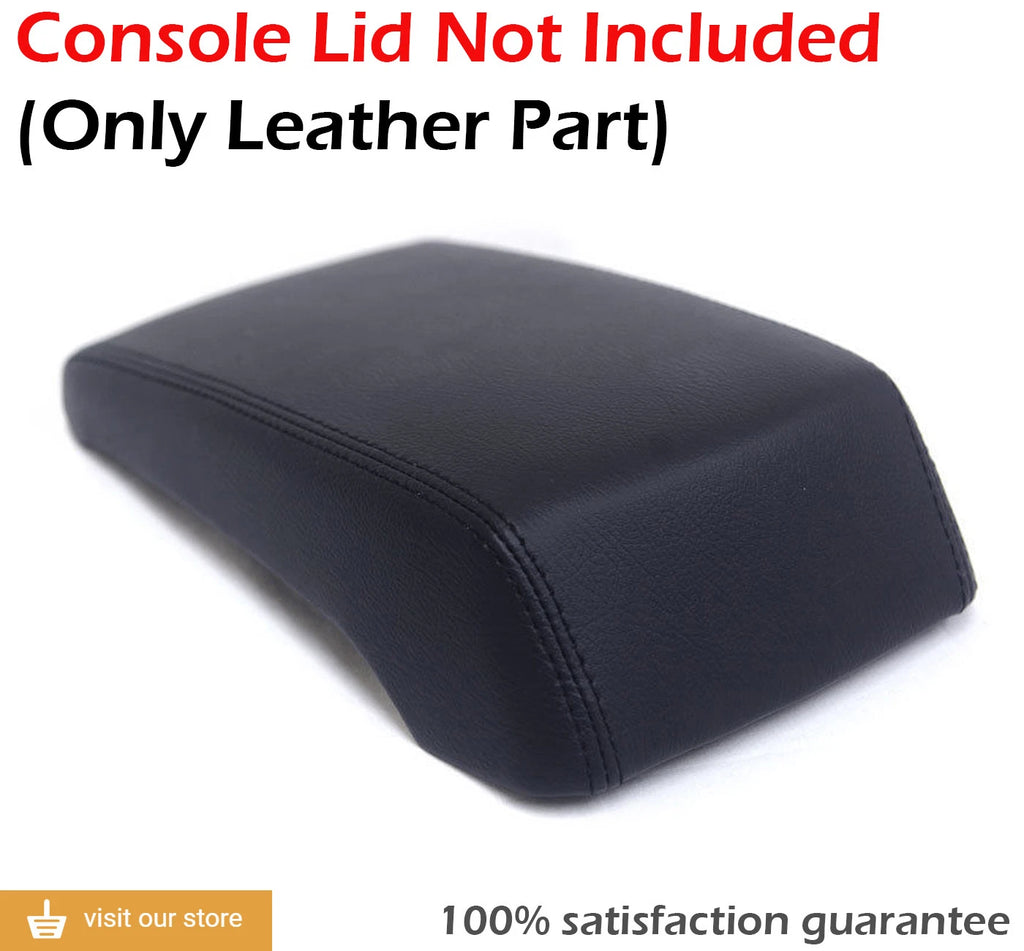 Center Console Armrest Cover for Subaru Legacy (2010–2014) Black Leather
