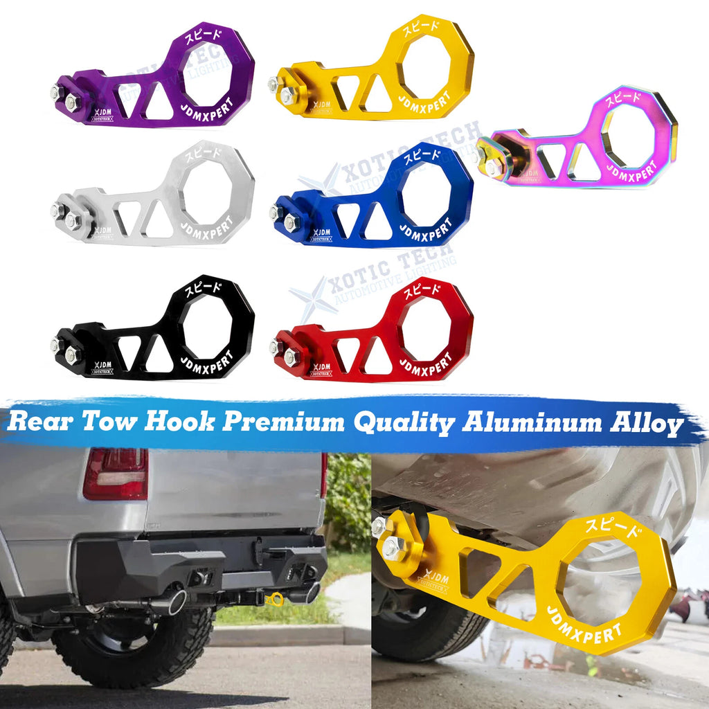 Racing Style Screw-On Trailer Ring for Ram Lincoln Rivian (2019–2024)