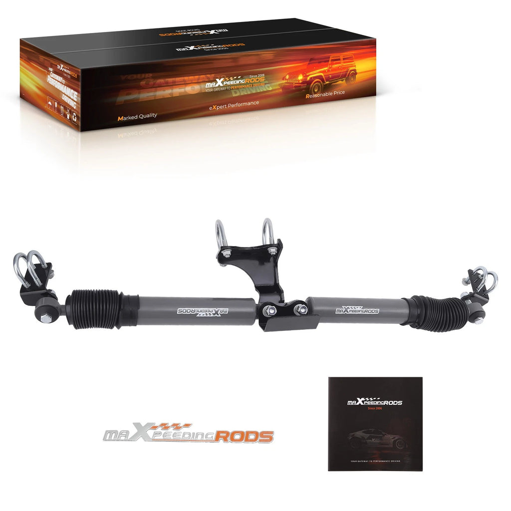 Dual Steering Stabilizer for Jeep Wrangler JK JKU (2007–2018) 2-8" Lifted