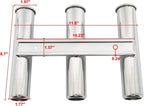 2 Pack Fishing Rod Holder for Yacht Kayak (Stainless Steel)