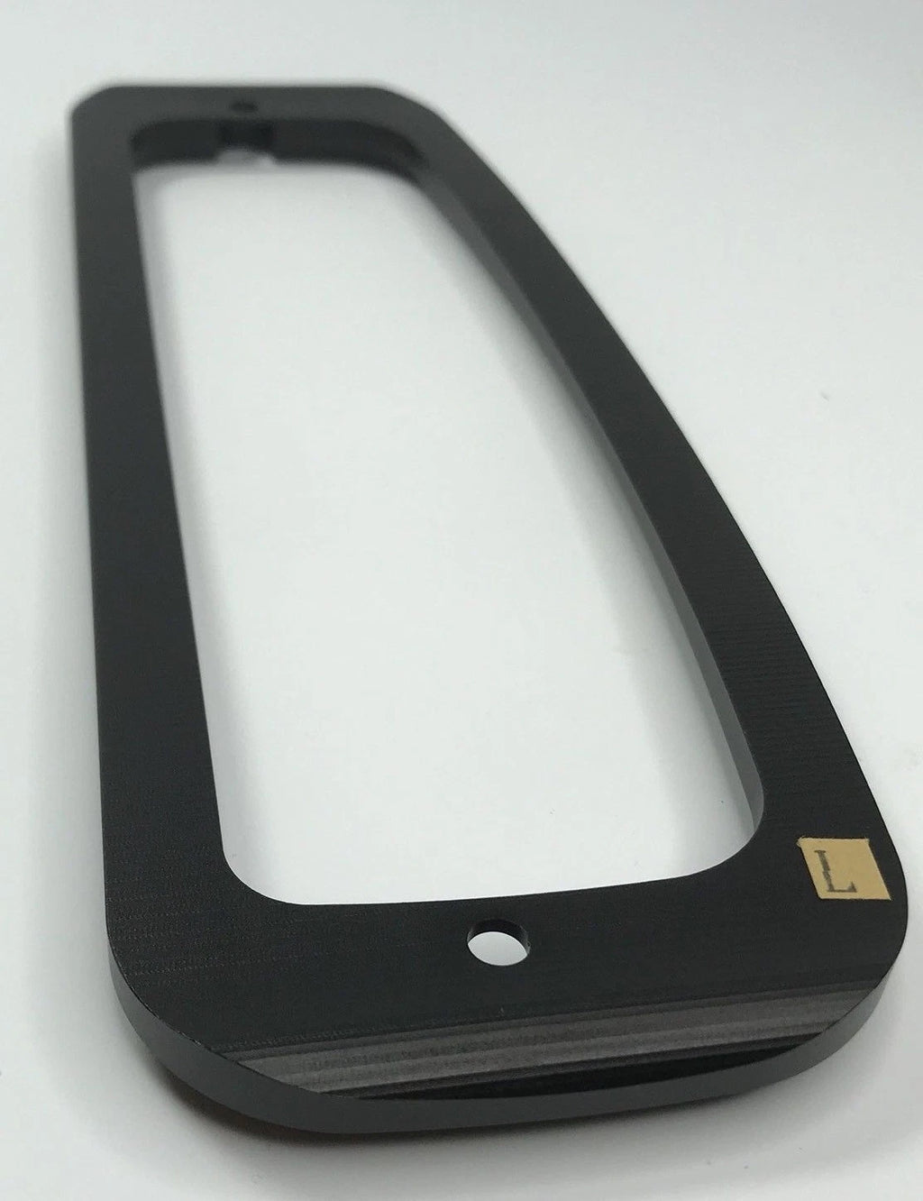 Tail Light Bezels Pair Black Aluminum Replacement for Ford Bronco (1964–1977)