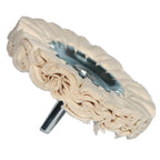 4-Inch Cotton Buffing Wheel for Metal and Wood Polishing