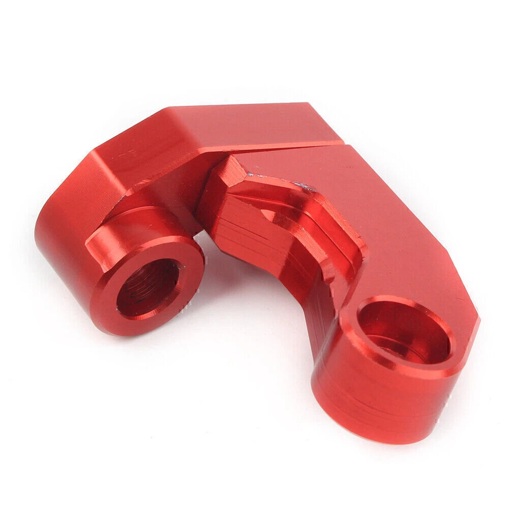 Red Front Handlebar Brake Clutch Wire Cable Clamps for Honda CB650F (2014–2023)